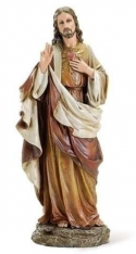 10.25"H Sacred Heart Of Jesus Figure